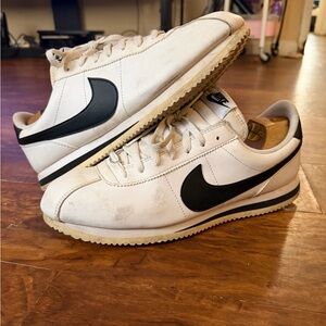 Size 12.5 - Men’s Nike Cortez Basic Leather White Black